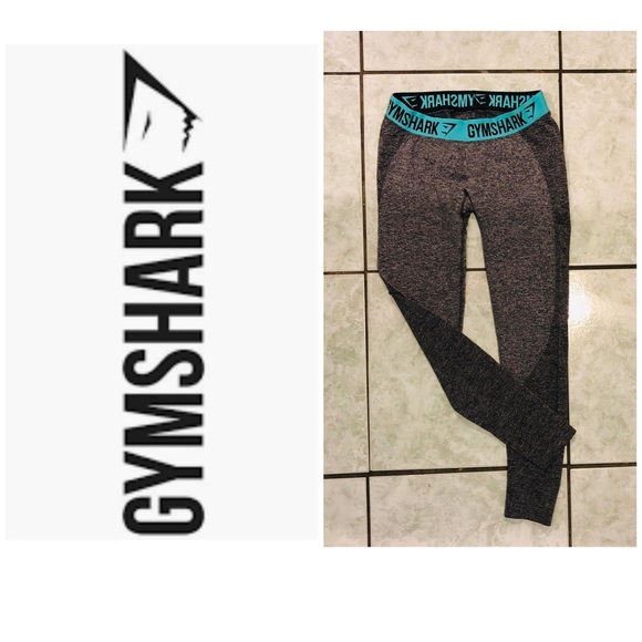 Gymshark Pants - Gymshark Flex Workout Leggings Turquoise Gym